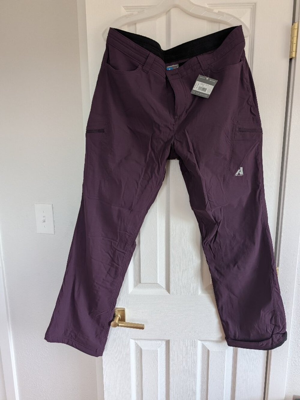 Eddie Bauer Fleece-Lined Guide Pro Pants, Purple